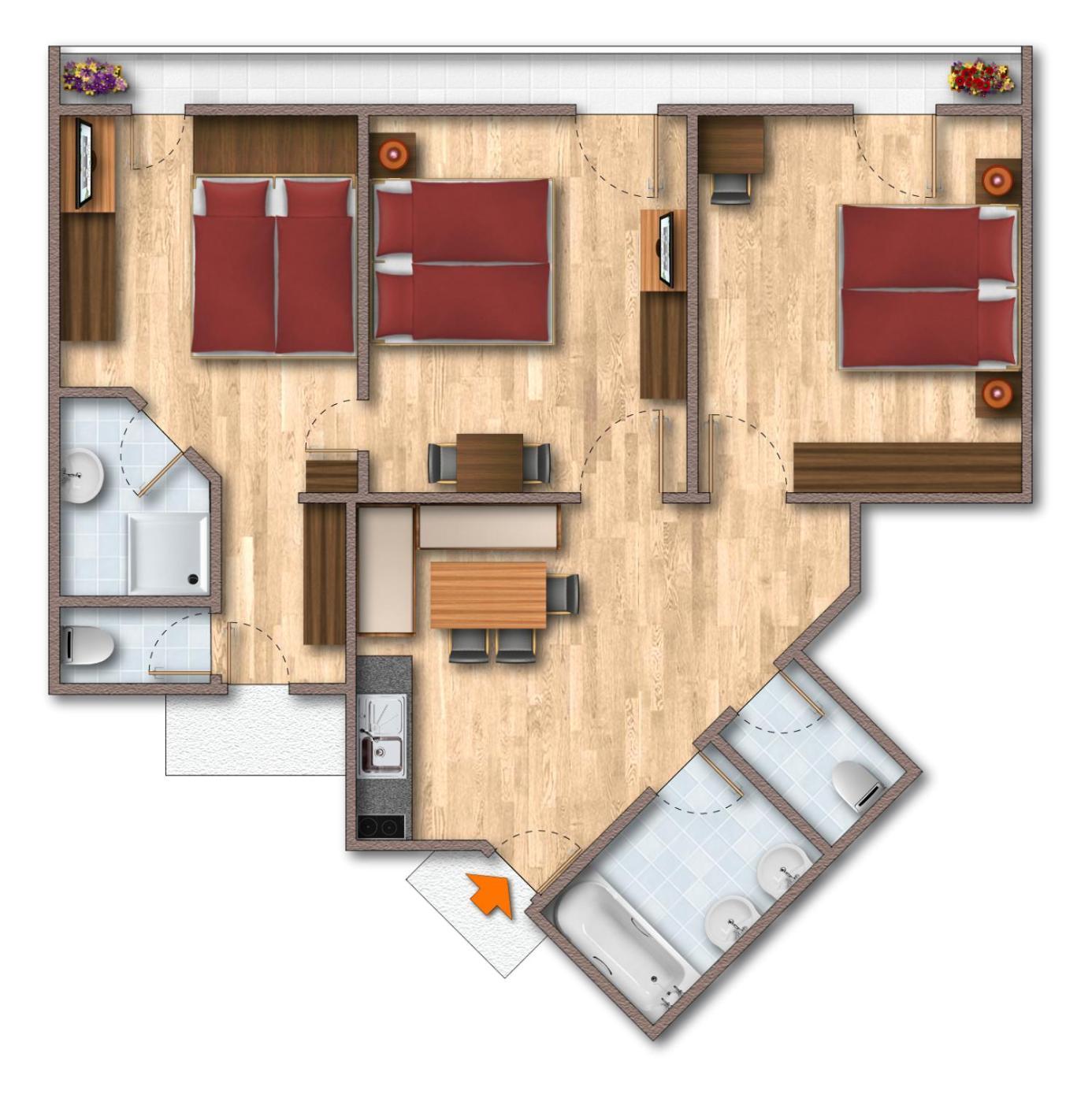 Hotel-Appartement Ferienhof Герлос Екстериор снимка